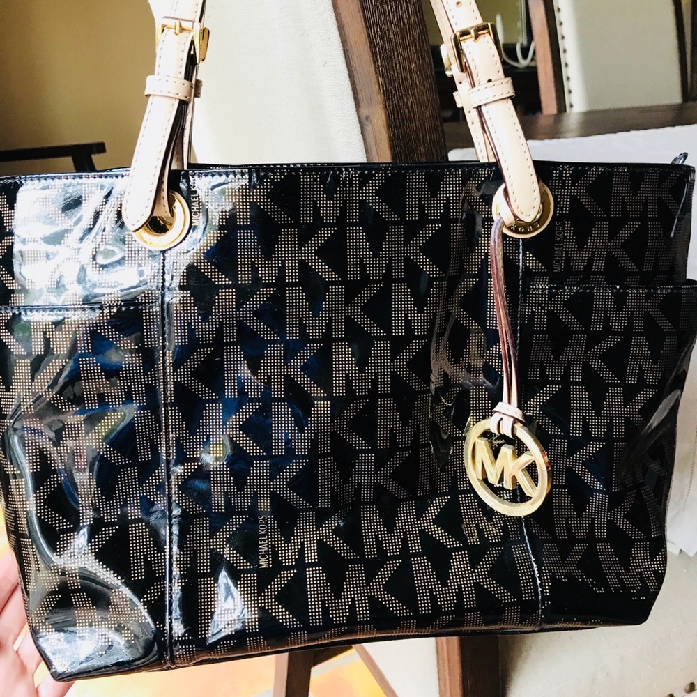 Michael Kors metallic bag